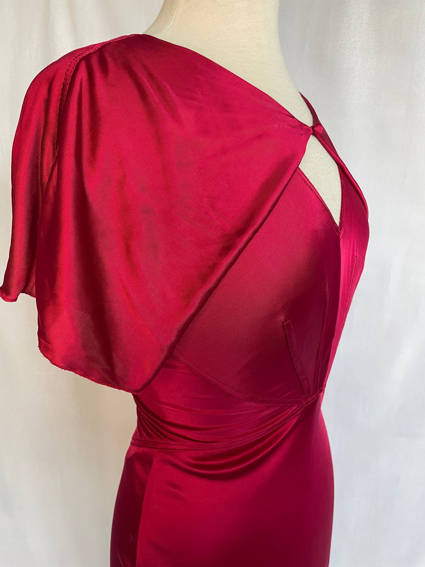 Glamorous Vintage Art Deco Zac Posen Gown