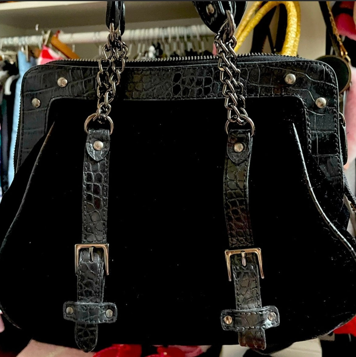 Vintage 1990s Gothic Style Handbag